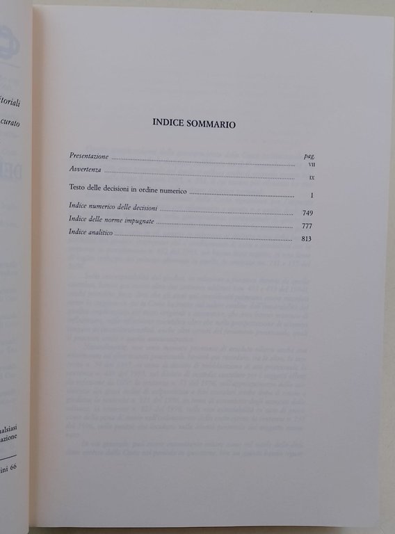 La giurisprudenza della Corte Costituzionale sul processo penale- vol IV