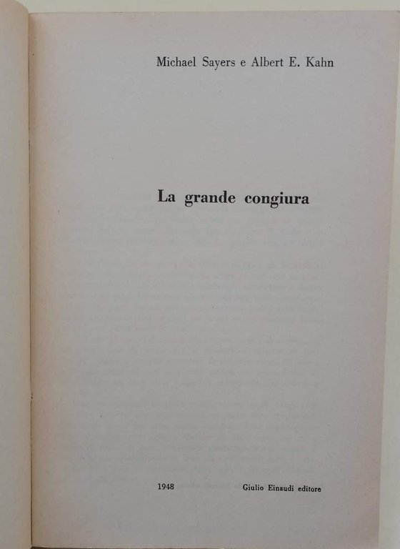 LA GRANDE CONGIURA(1948)