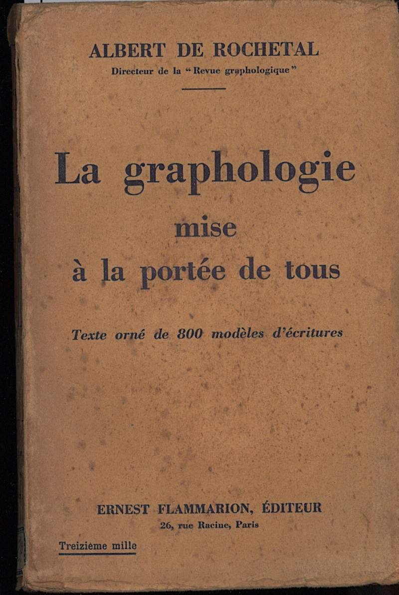 LA GRAPHOLOGIE MISE A LA PORTEE DE TOURS | Immagine principale