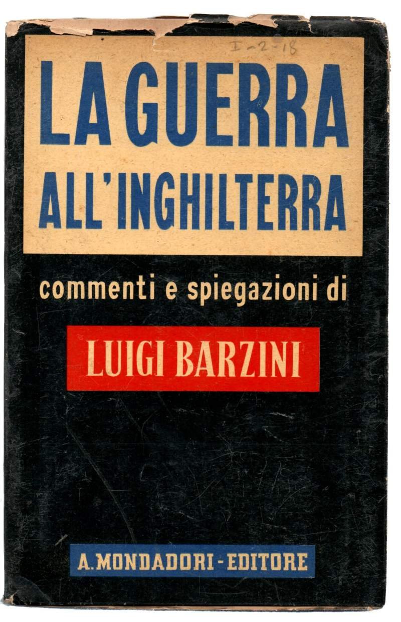 LA GUERRA ALL'INGHILTERRA