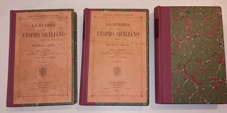 La guerra del vespro siciliano - 3 voll.