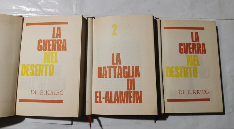 La guerra nel deserto 3 Voll.