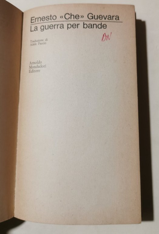 La guerra per bande