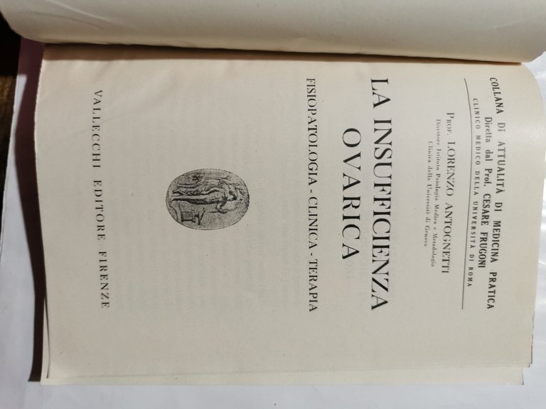La insufficienza ovarica - Fisiopatologia - Clinica - Terapia