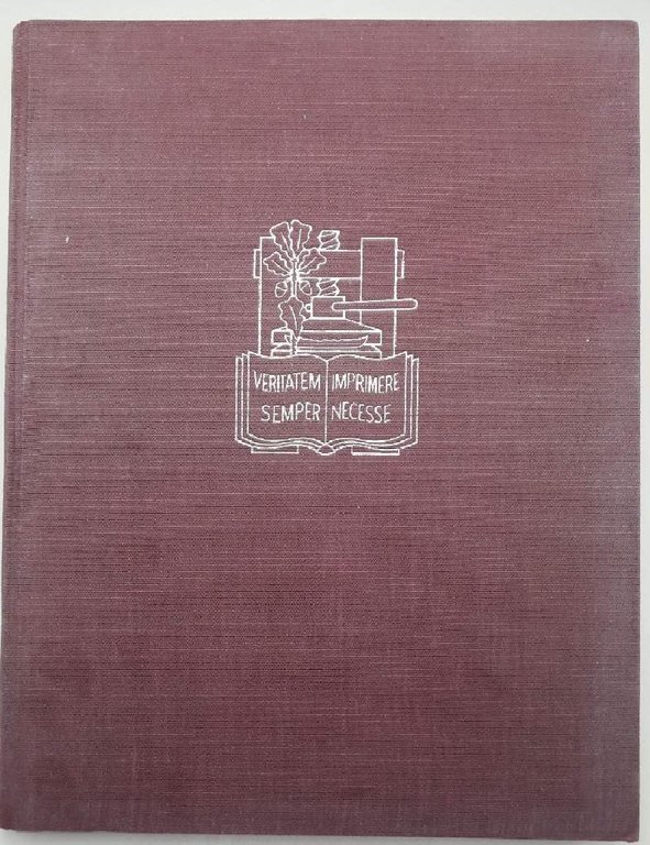 LA LEGATURA ARTISTICA-STORIA E CRITICA( 1952)
