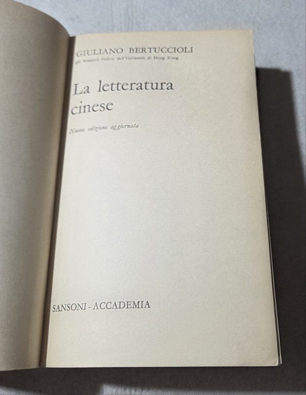 La letteratura cinese | Immagine Gallery 2