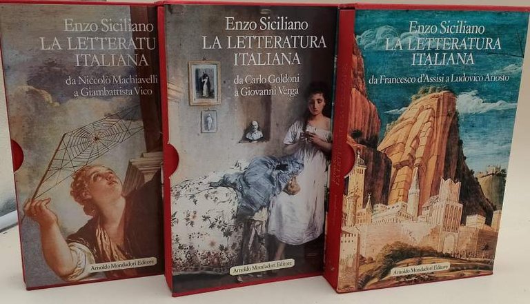 LA LETTERATURA ITALIANA-3 VOLL. (1986/87/889)