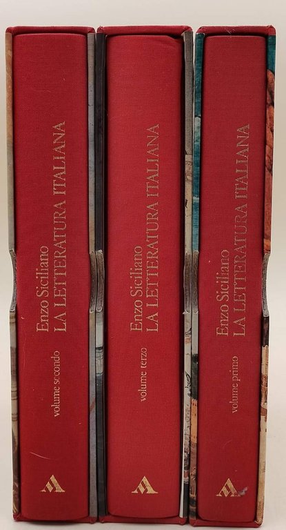 LA LETTERATURA ITALIANA-3 VOLL. (1986/87/889)