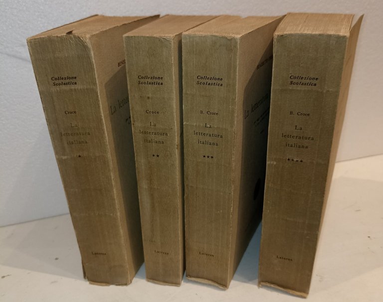 La letteratura italiana 4 voll. | Immagine Gallery 2