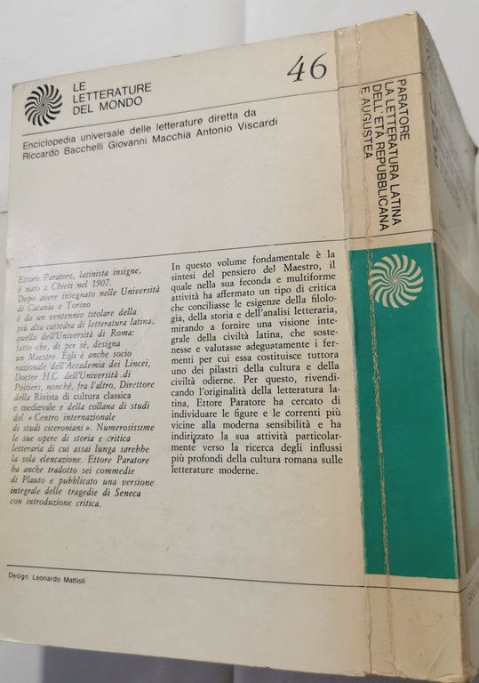 La letteratura latina dell'età repubblicana e augustea