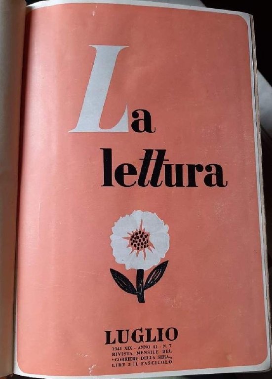 LA LETTURA-ANNATE COMPLETE 1940/1941/1942