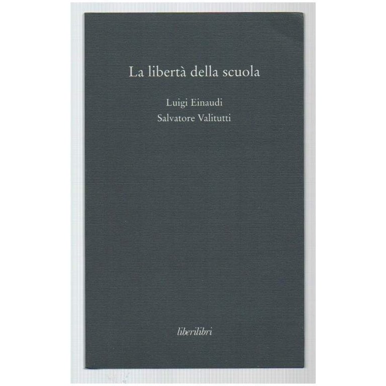 LA LIBERTA DELLA SCUOLA