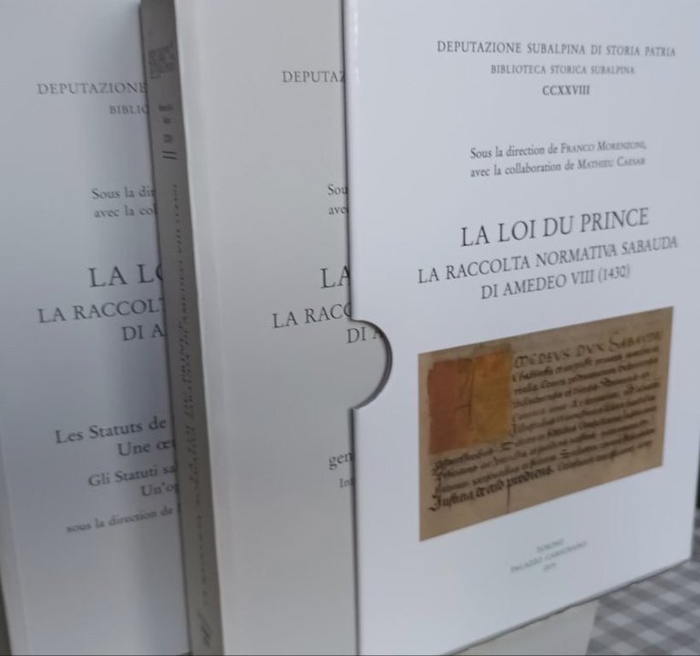 La Loi du prince- la raccolta normativa sabauda di Amedeo …
