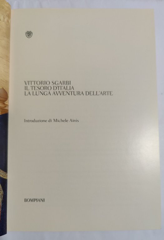 La lunga avventura dell'arte. Il tesoro d'Italia