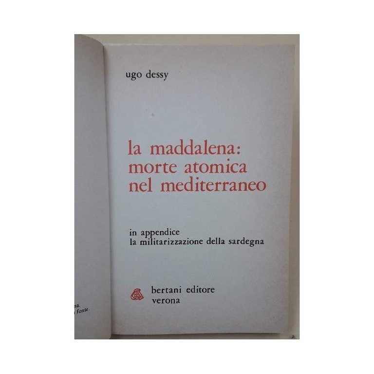 LA MADDALENA:MORTE ATOMICA NEL MEDITERRANEO(1978)