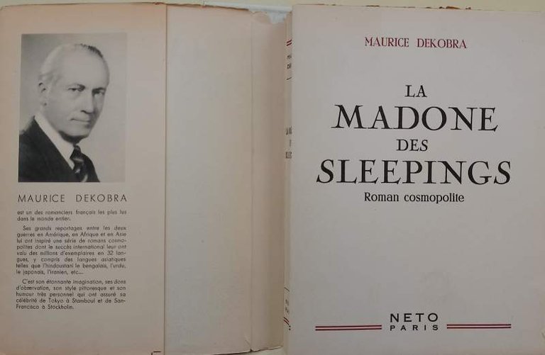 LA MADONE DES SLEEPINGS-ROMAN COSMOPOLITE(1954)