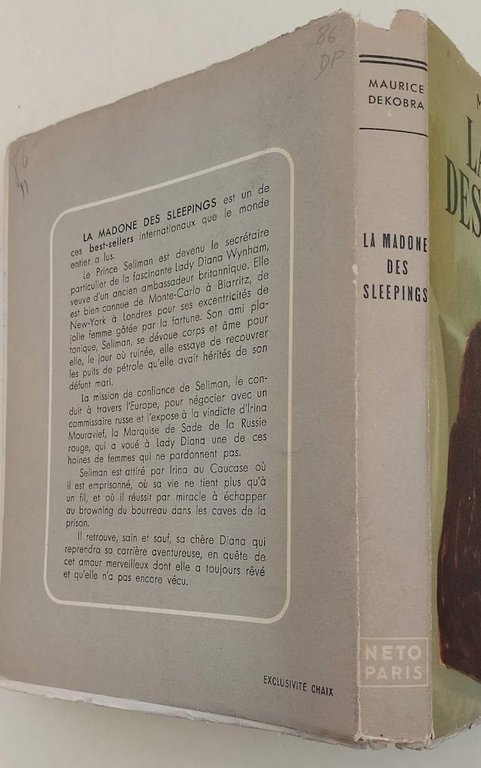 LA MADONE DES SLEEPINGS-ROMAN COSMOPOLITE(1954)