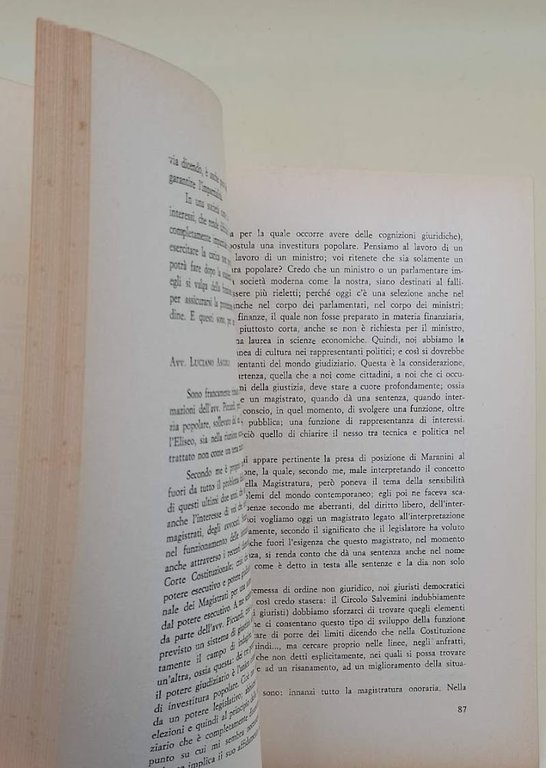 LA MAGISTRATURA NELLA REPUBBLICA ITALIANA (1966)