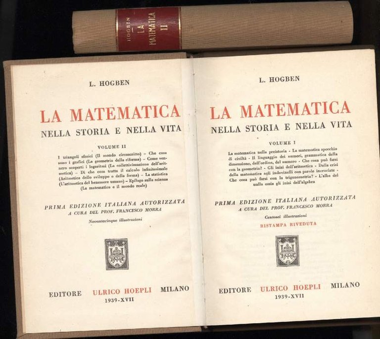 LA MATEMATIVA NELLA STORIA E NELLA VITA 2voll. | Immagine Gallery 2