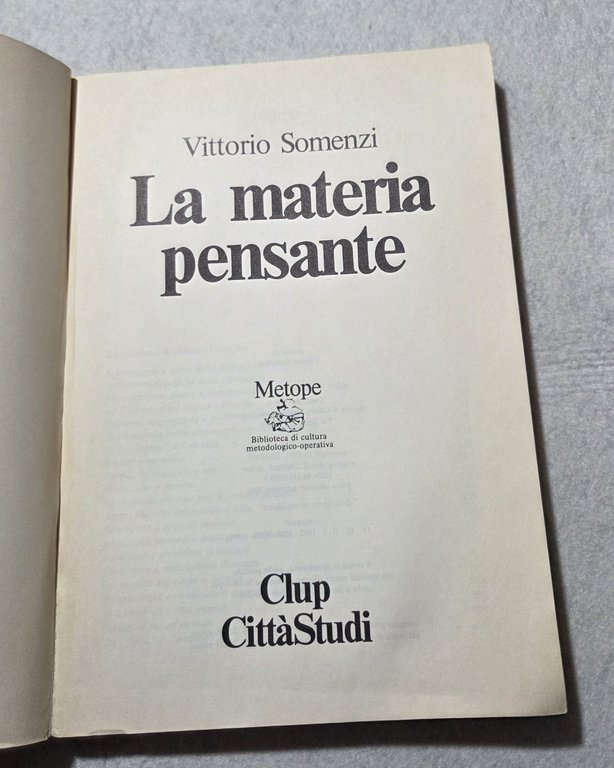 La materia pensante | Immagine Gallery 2