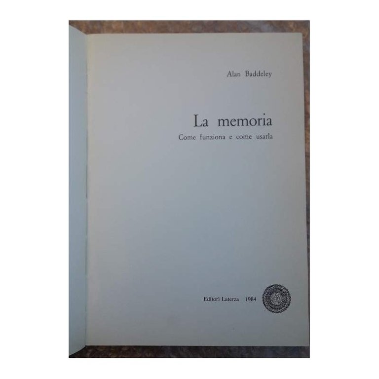 LA MEMORIA( 1984)