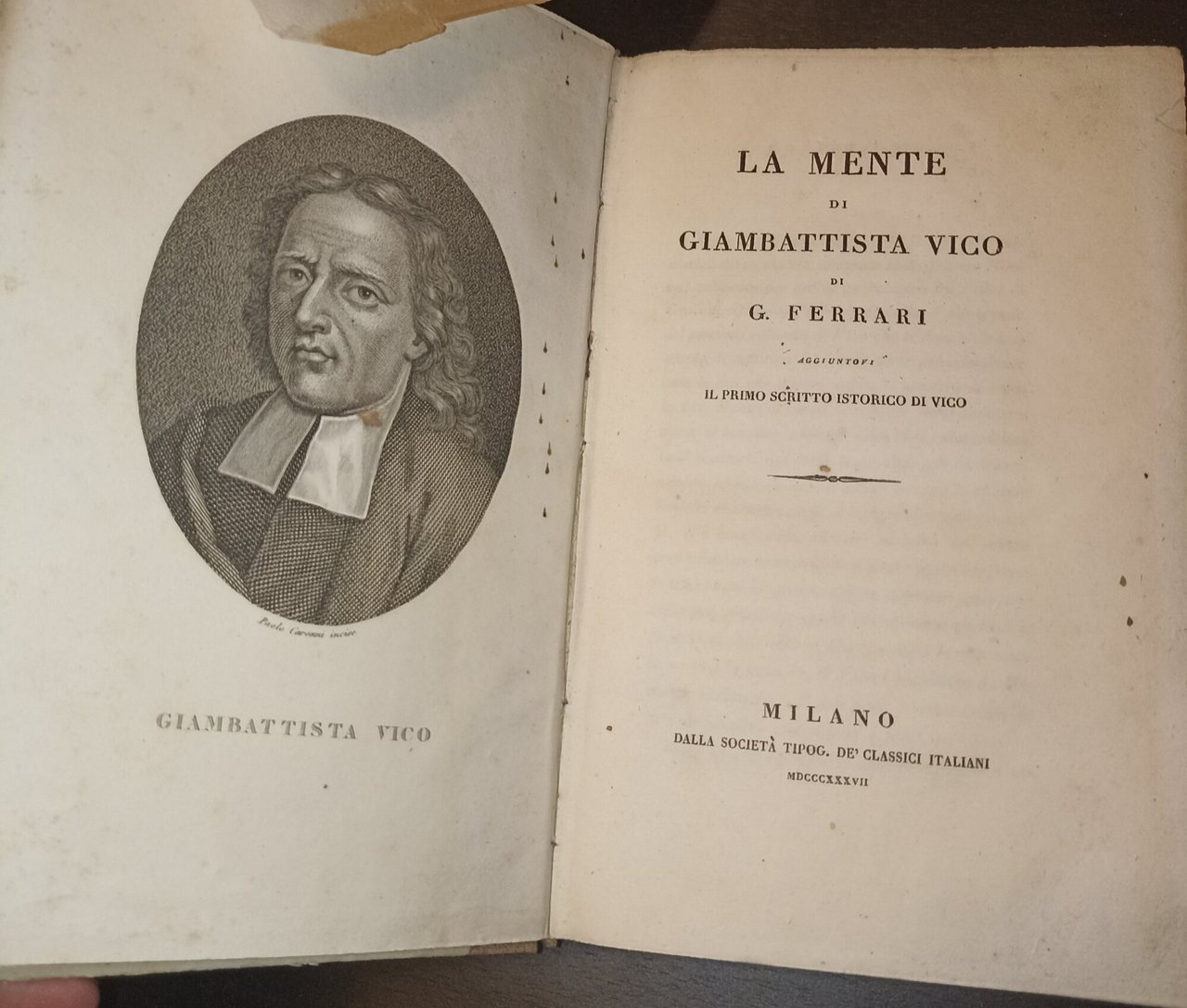 La mente di Giambattista Vico | Immagine principale