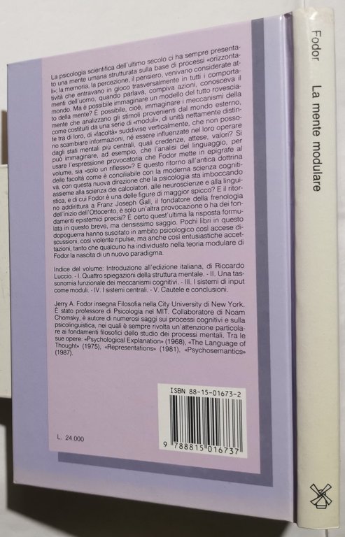 La mente modulare. Saggio di psicologia delle facoltà