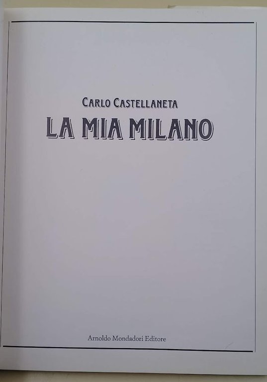 LA MIA MILANO(1989)
