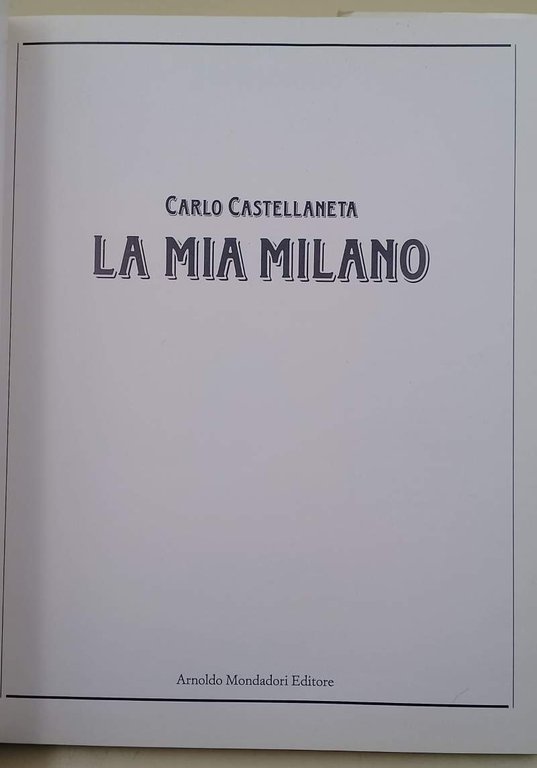 LA MIA MILANO(1989)