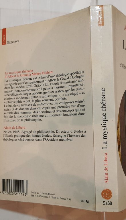 La mystique rhènane - d'Albert le Grand a Maitre Eckart