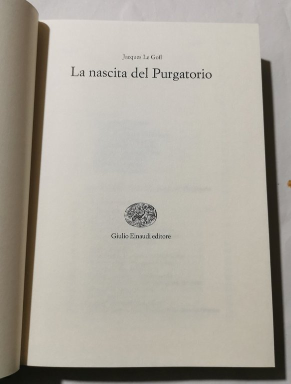 La nascita del purgatorio