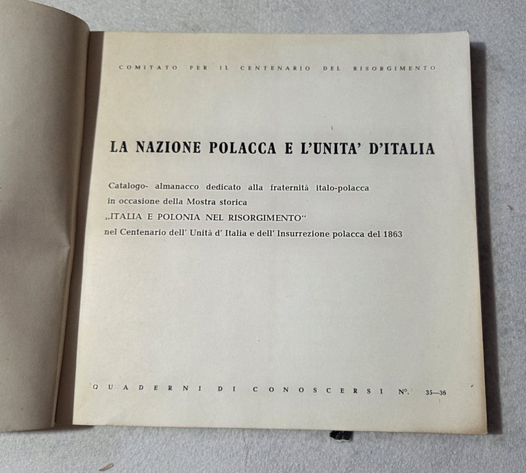 La nazione polacca e l'Unita' d'Italia - Catalogo -Almanacco dedicato … | Immagine Gallery 2