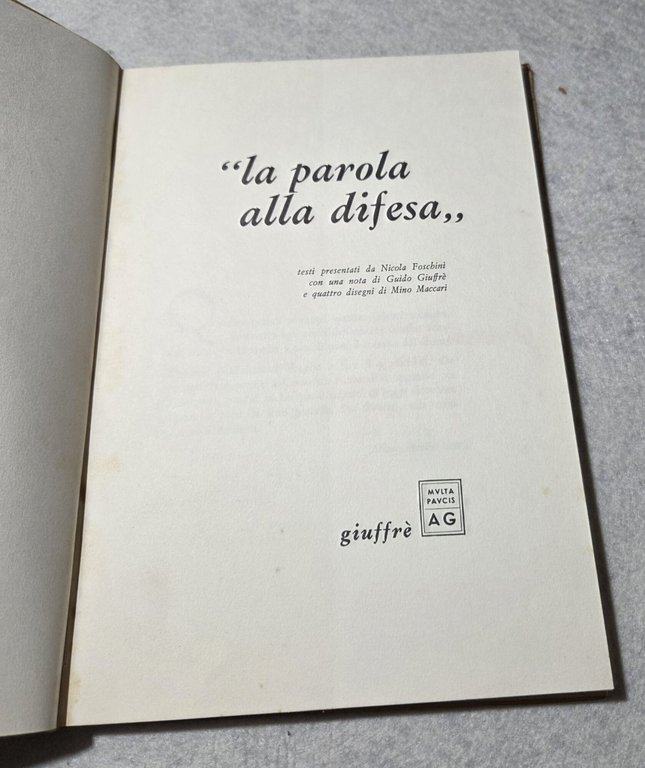 " La parola alla difesa " | Immagine Gallery 2