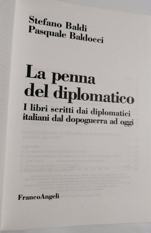 La penna del diplomatico - I libri scritti dai diplomatici …