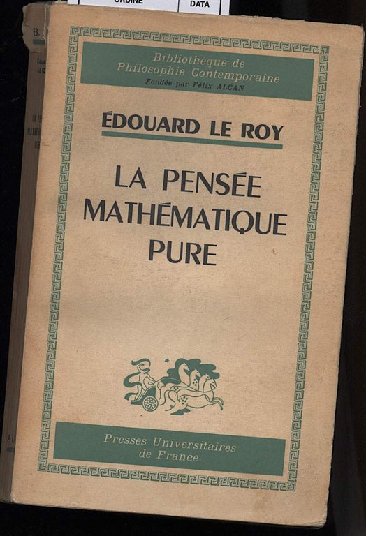 LA PENSEE MATHEMATIQUE PURE