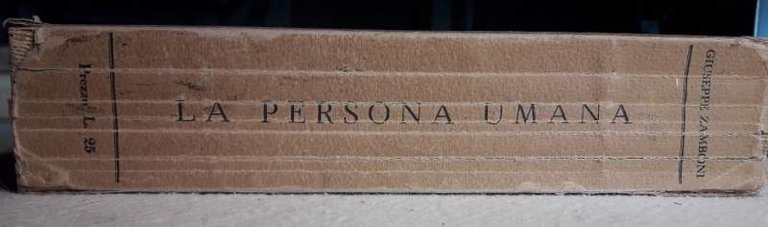 LA PERSONA UMANA(1940)