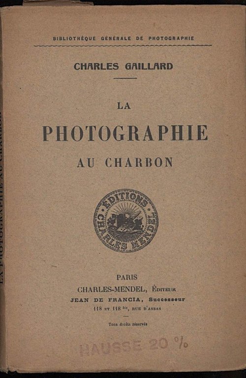 LA PHOTOGRAPHIE AU CHARBON