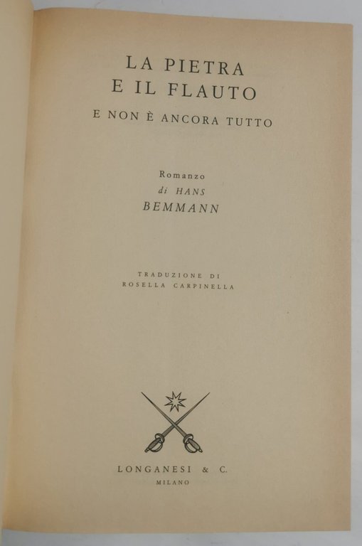 La pietra e il flauto-e non e' ancora tutto