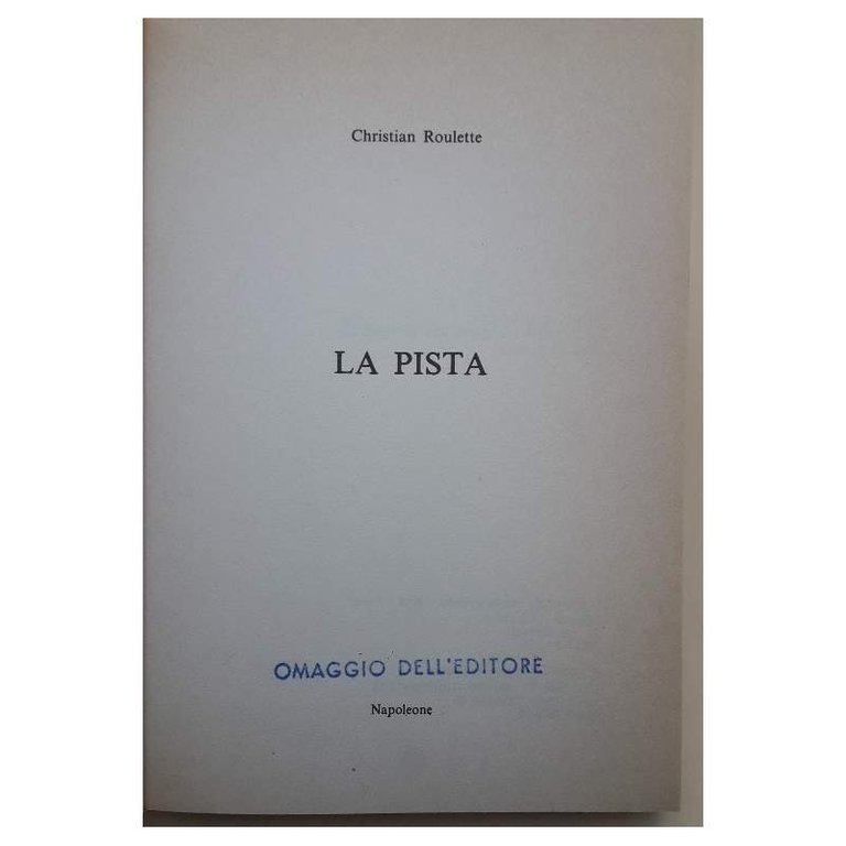 LA PISTA(1985)