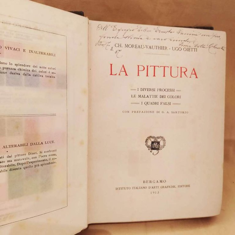 LA PITTURA i diversi processi - le malattie dei colori …