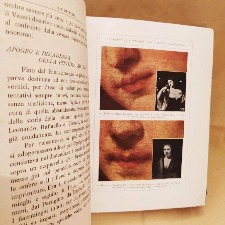 LA PITTURA i diversi processi - le malattie dei colori …