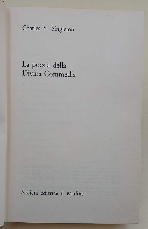 LA POESIA DELLA DIVINA COMMEDIA(1990)