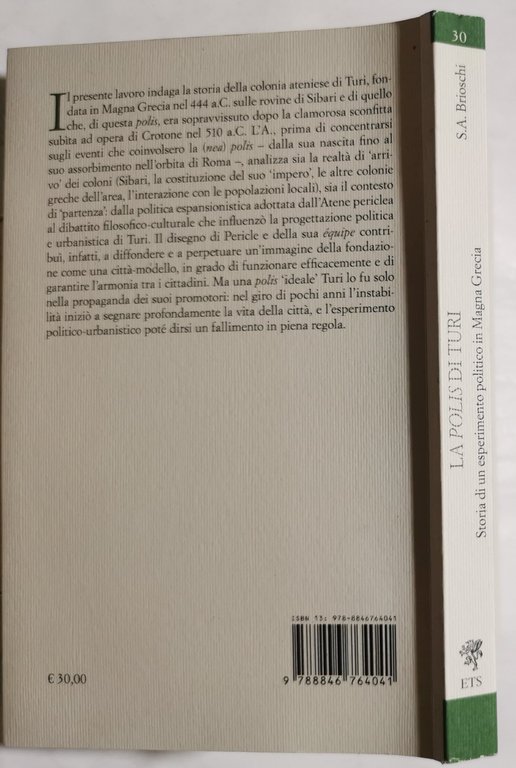 La Polis di Turi - Storia di un esperimento politico …