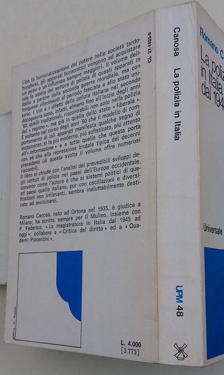La polizia in Italia dal 1945 a oggi