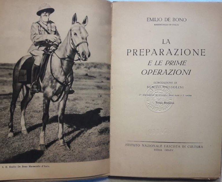 LA PREPARAZIONE E LE PRIME OPERAZIONI(1937) | Immagine Gallery 4
