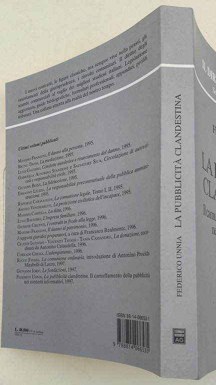 La pubblicita' clandestina-Il camuffamento della pubblicita' nei contesti informativi