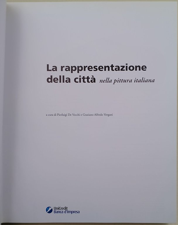 La rappresentazione della citta' nella pittura itlaiana