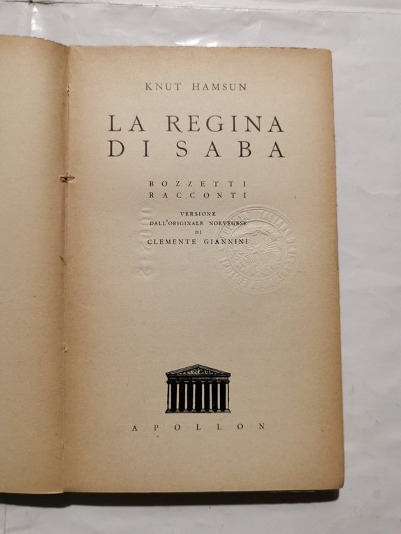 La regina di Saba