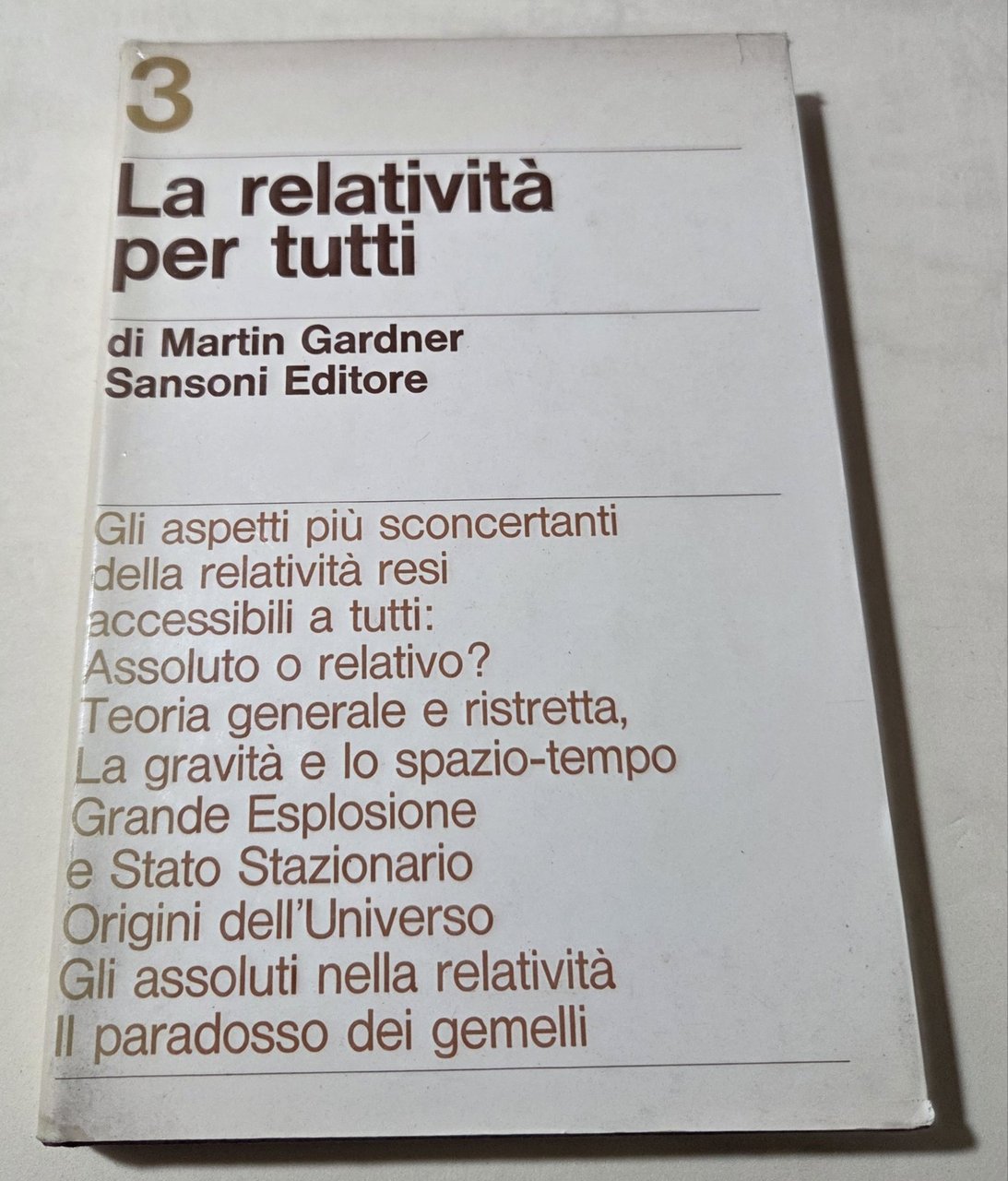 La relativita' per tutti