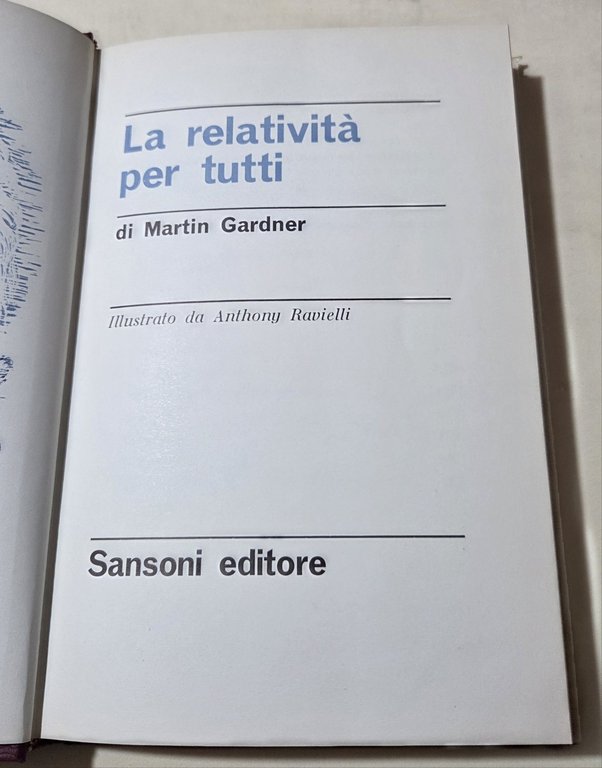 La relativita' per tutti